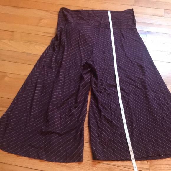 Culottes from Xhilaration. Purple and gold. - Picture 5 of 5
